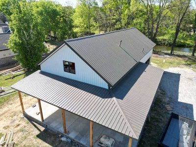 Residential Metal Roof Installation